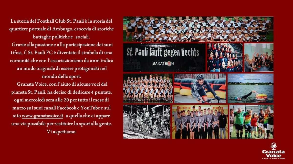 On Air: TuttoStPauli domani sera (mercoledì 9 marzo) su Granata Voice