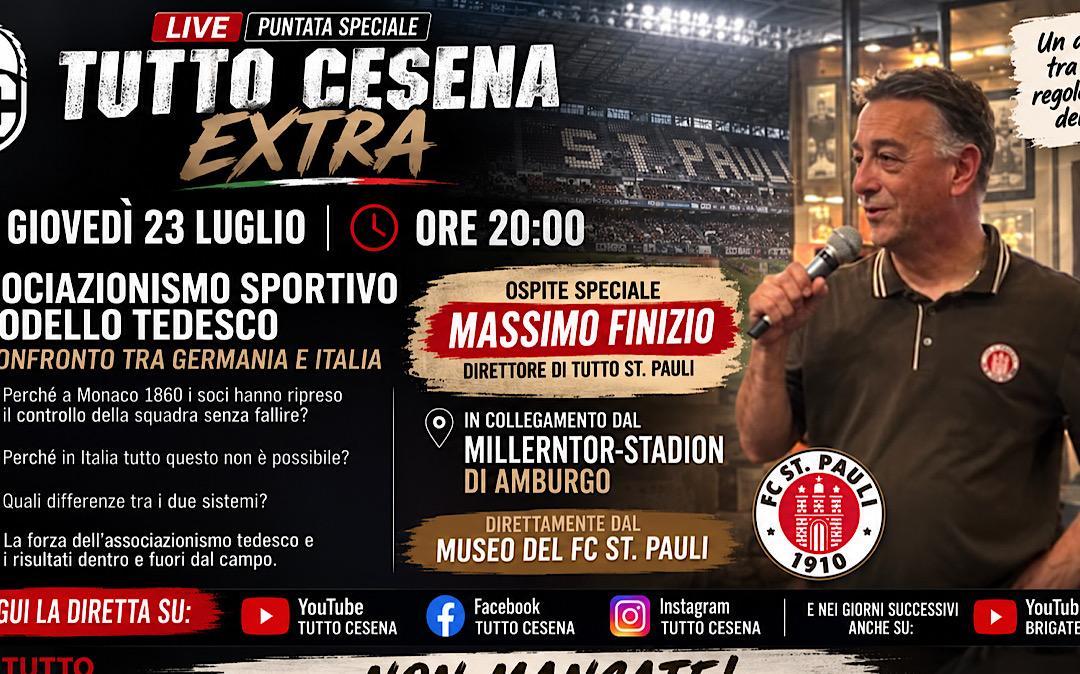 [ITA/DEU] Il direttore di TuttoStPauli, Massimo Finizio, ospite di TuttoCesena Extra / Der Chefredakteur von TuttoStPauli, Massimo Finizio, zu Gast bei TuttoCesena Extra