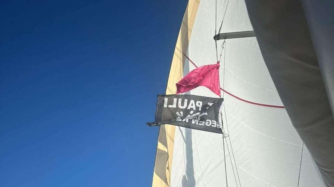 We are sailing