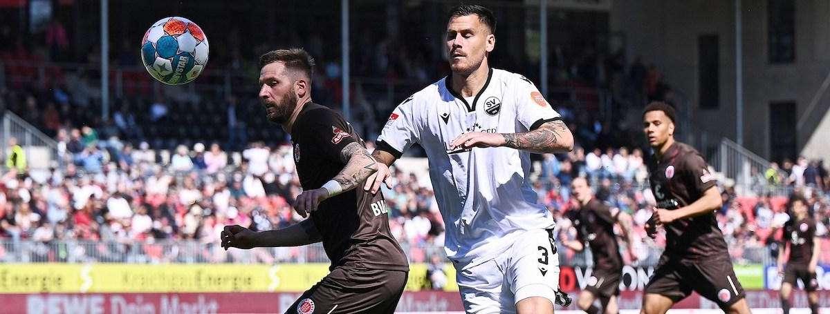 Sandhausen-St Pauli 1-1: così fa male. Pareggio che sa di sconfitta