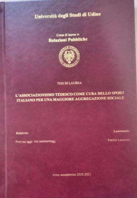 Quinta tesi universitaria sul St Pauli: congratulazioni a Patrick Lavaroni
