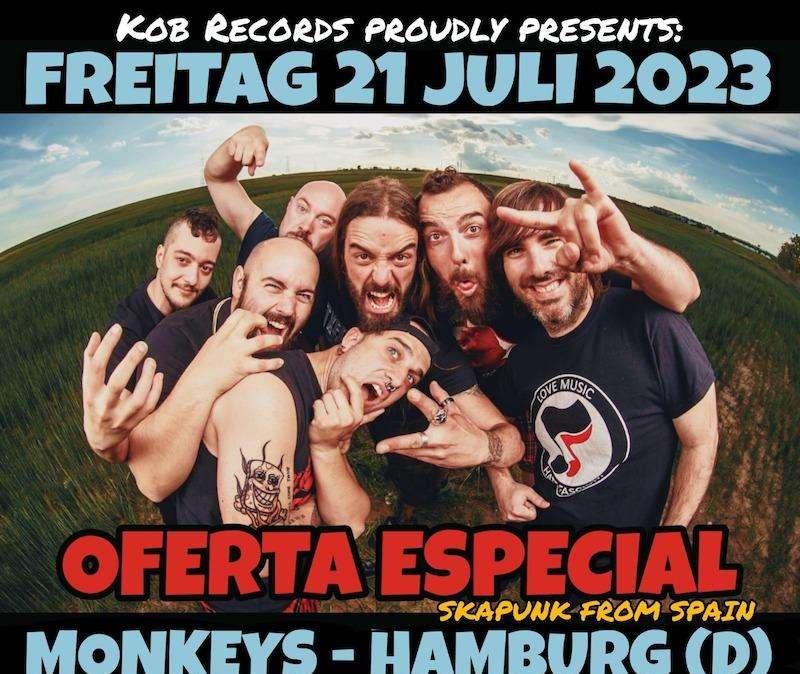 oFerta Especial: un'altra band sankt pauliana speciale il 21.07 al Monkey Club