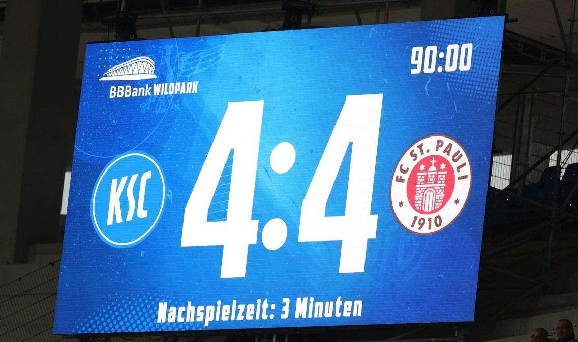 Karlsruhe-St Pauli 4-4: chiudiamo l'anno senza botto ma con tanti gol