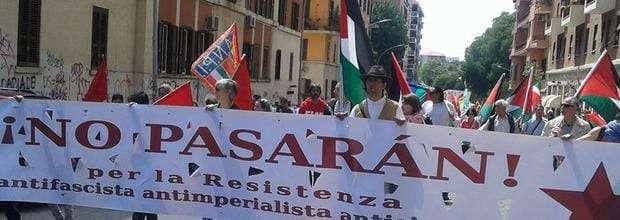 25 Aprile con le Brigate Garibaldi a Milano cantiamo Bella Ciao ed anche fischia il vento!