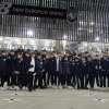 I Giovanissimi Tritium allo stadio di Bergamo a sostenere gli Azzurri 