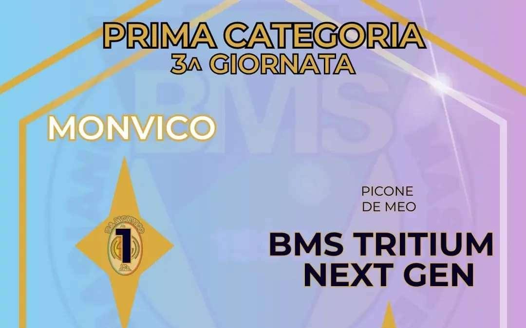 BMS Tritium Next Gen, vittoria esterna col Monvico