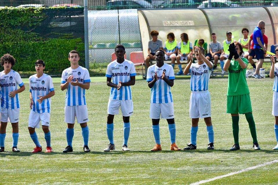 Under 15 Giana Erminio, sconfitta in inferiorità numerica contro la capolista a Vercelli
