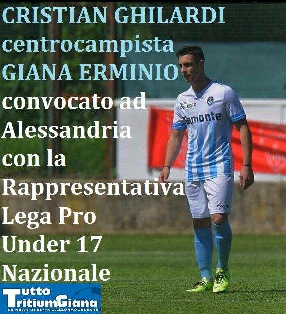 ESCLUSIVA TTG - Giovanili Giana Erminio, un centrocampista parteciperà al raduno della Rappresentativa Nazionale Lega Pro Under 17