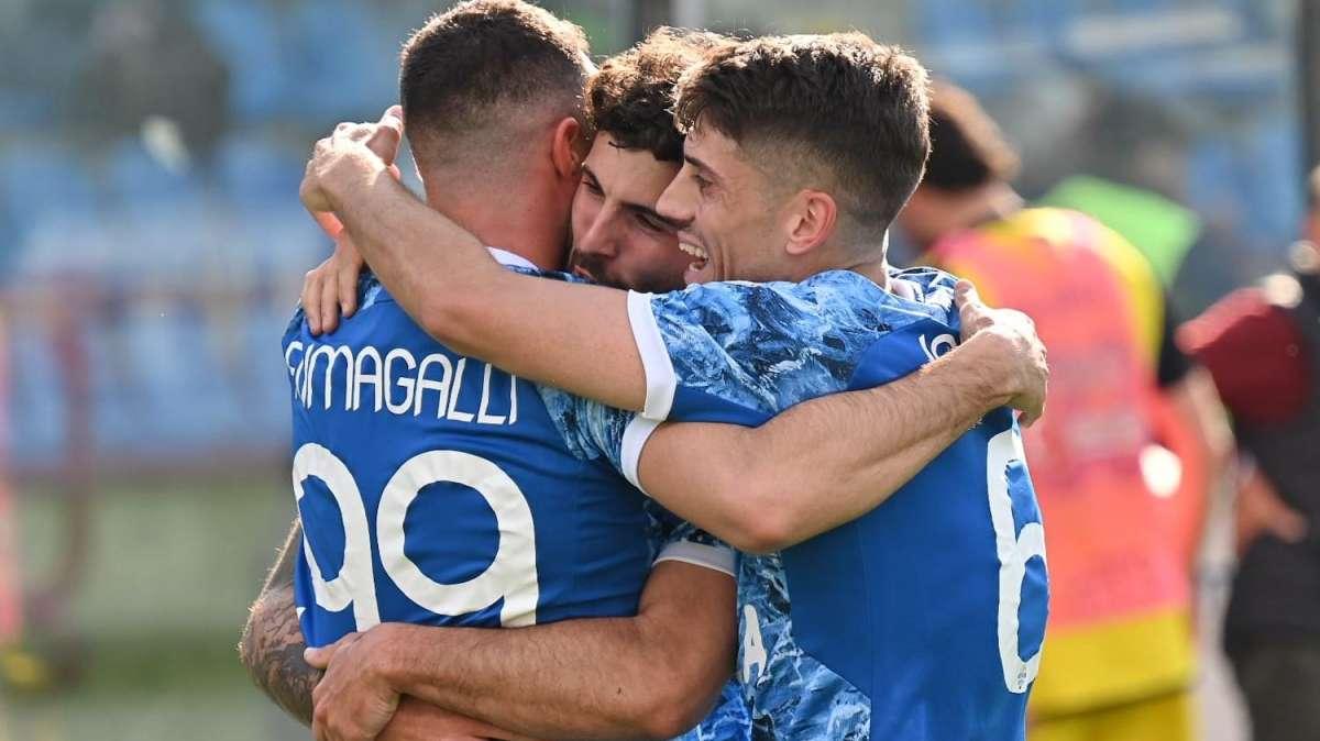 Fumagalli di spalle e Iovine 