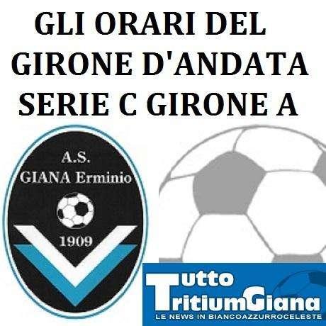 Giana Erminio, comunicati gli orari dell'intero girone d'andata
