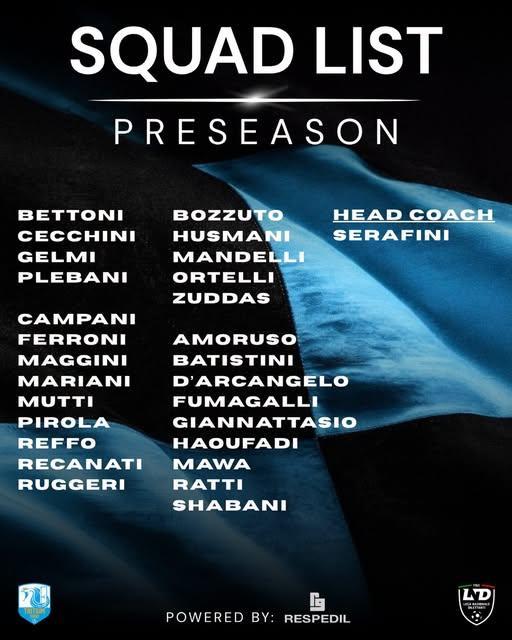 UFFICIALE: Tritium, la lista completa dei 27 giocatori convocati per il raduno