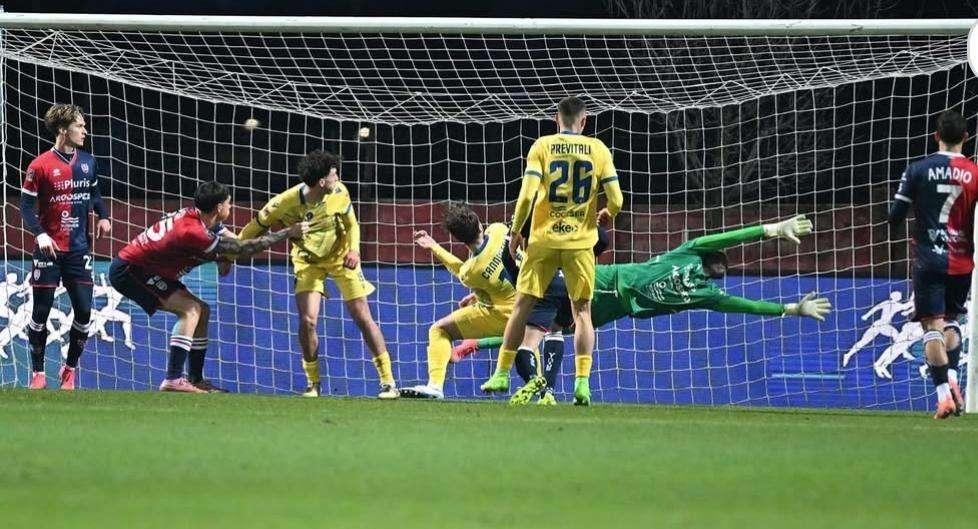 Una fase del match