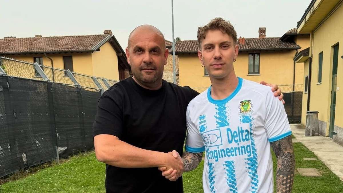 Ratti (a sinistra) con Perego