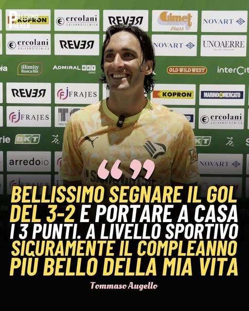 Tommaso Augello, 32 anni ieri