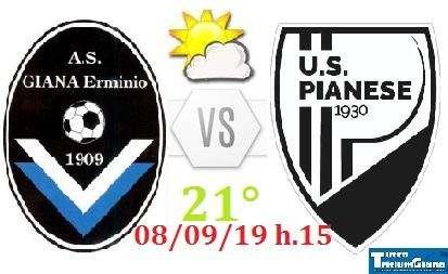WEATHER FORECAST TTG - Parzialmente nuvoloso e mite per Giana Erminio-Pianese e Tritium-Milano City