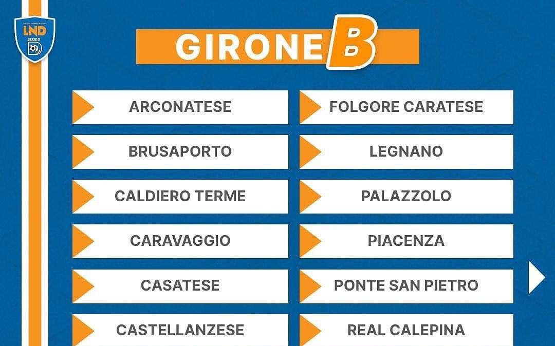Il girone B di Serie D