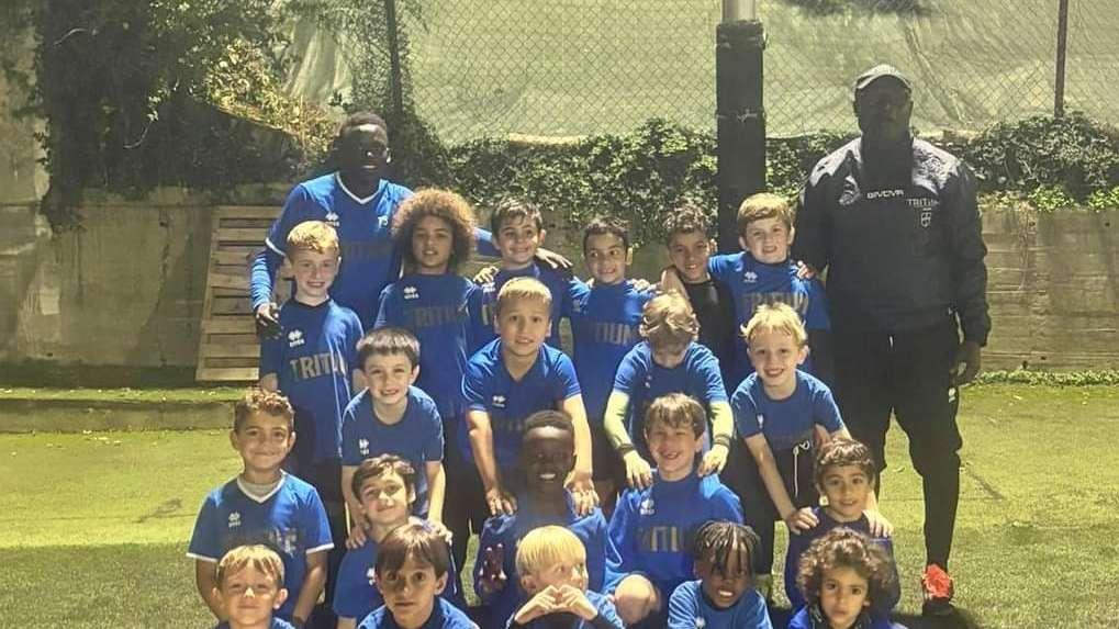 Tritium, Oscar Mawa Special Guest della Scuola Calcio