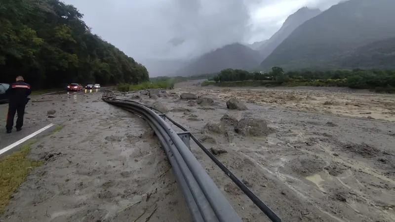 Oglio esondato in Valcamonica