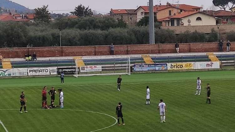 Una fase del match