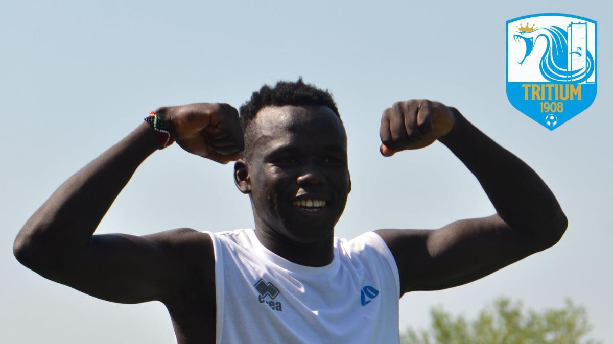 Oscar Mawa in allenamento