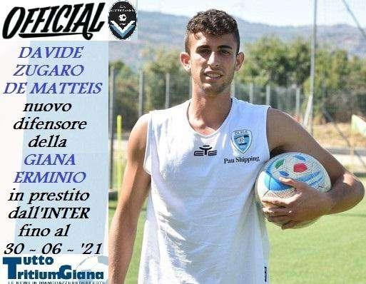 Davide Zugaro, 20 anni