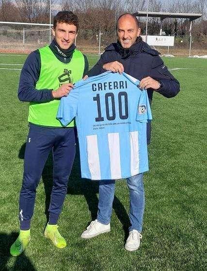 Lorenzo Caferri a sinistra