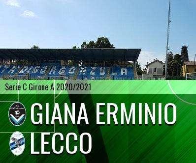 Giana Erminio-Lecco, le formazioni ufficiali