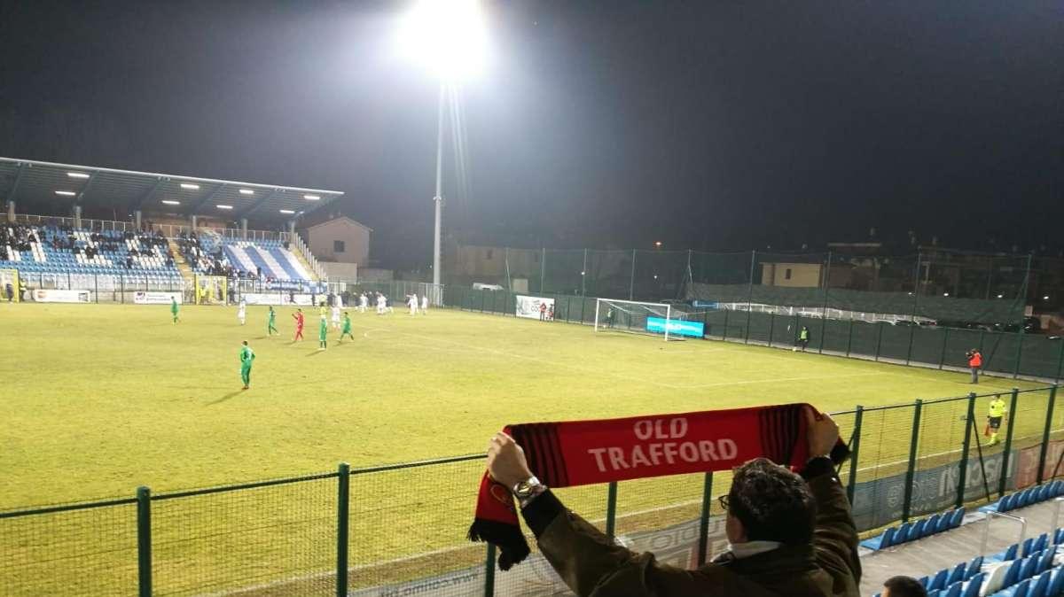 Spalti internazionali in Giana Erminio-Virtus Verona