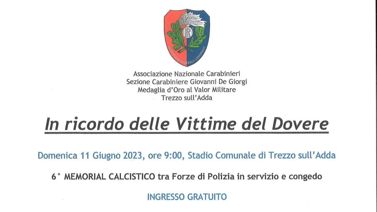 Il 6&deg; Memorial Calcistico