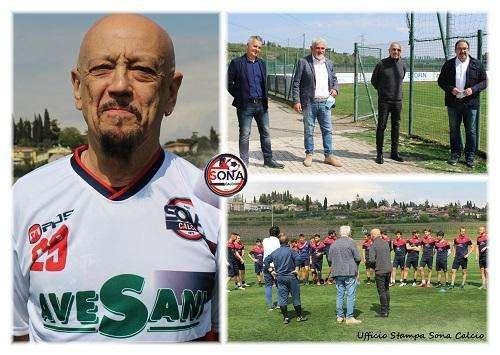 Enrico Ruggeri al Sona Calcio