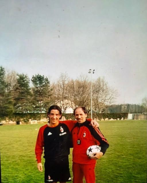 Bortolotto con Baresi 