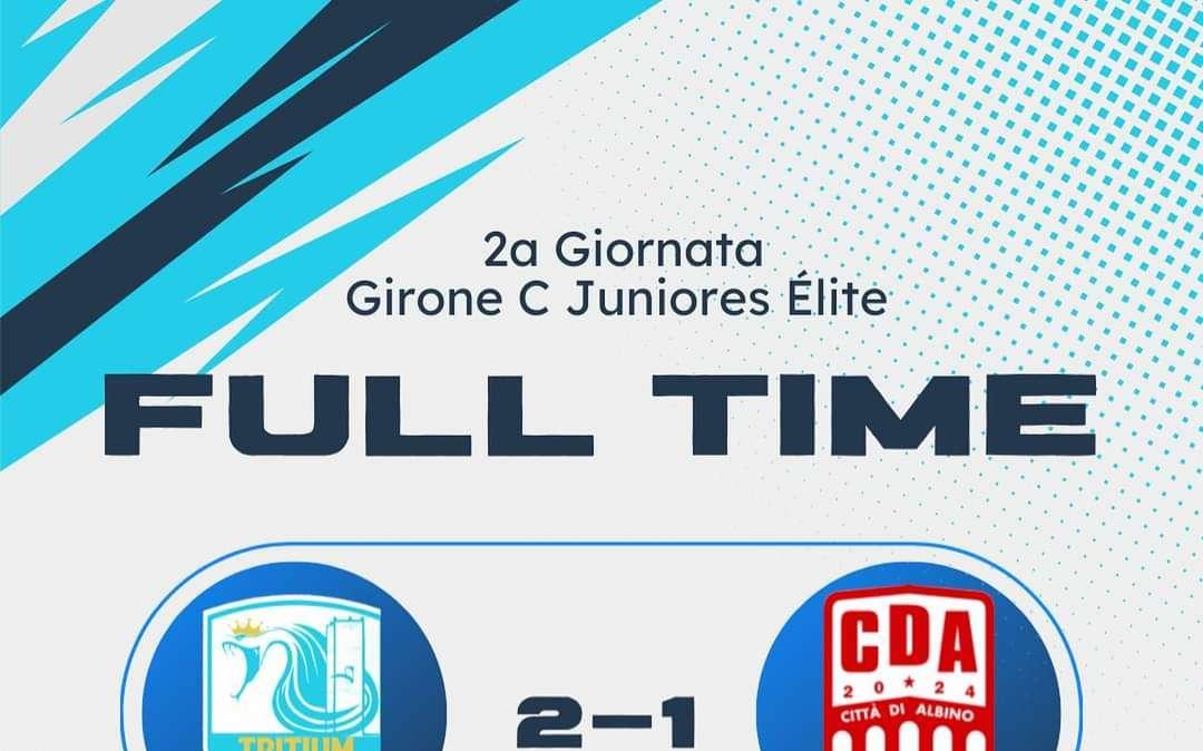 Juniores Tritium, vittoria tra le mura amiche con il Città Di Albino