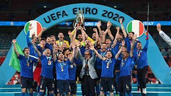 La premiazione dell'Italia