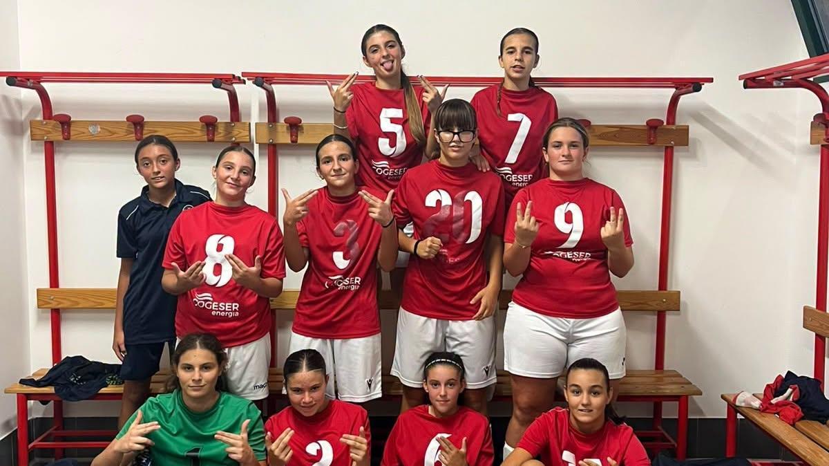 L'U15 dopo la vittoria
