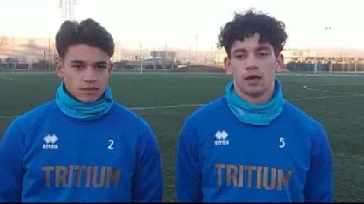 A sx Davide Junior De Stefano