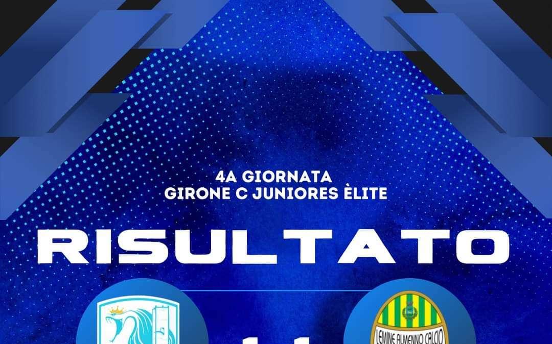 Juniores Tritium, pareggio in casa col Lemine Almenno