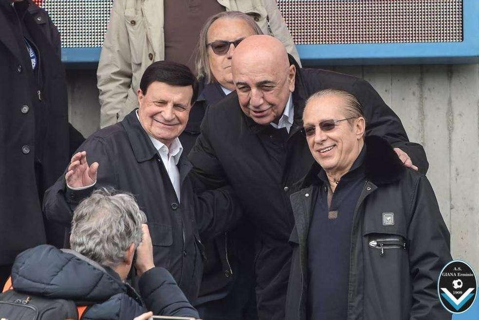 Galliani: "Tre anni fa facevamo i derby con Giana e Renate, ora il Monza ha battuto la Juve in Serie A"