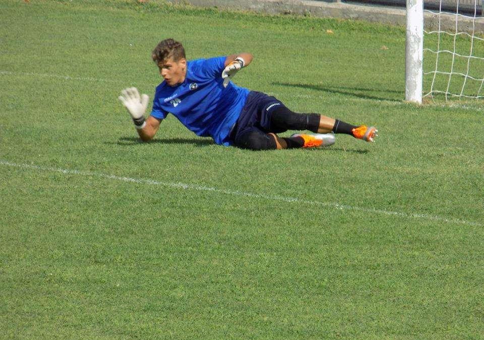 Il portiere Riccardo Leoni