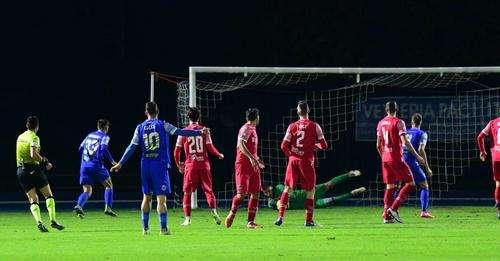 Una fase del match
