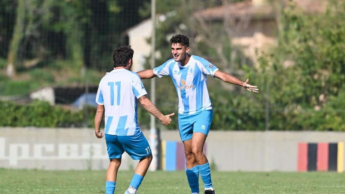 L'esultanza dopo il gol