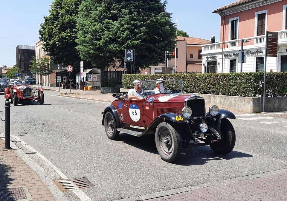La 1000 Miglia a Trezzo