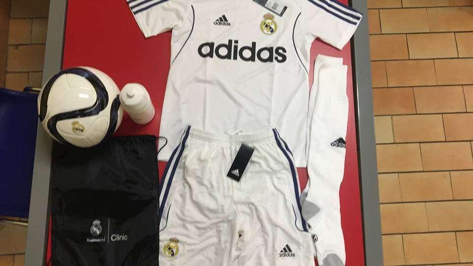 Il kit completo Real Madrid