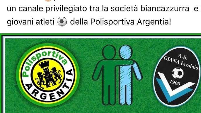 Giana Erminio, si rafforza la collaborazione con l'Argentia