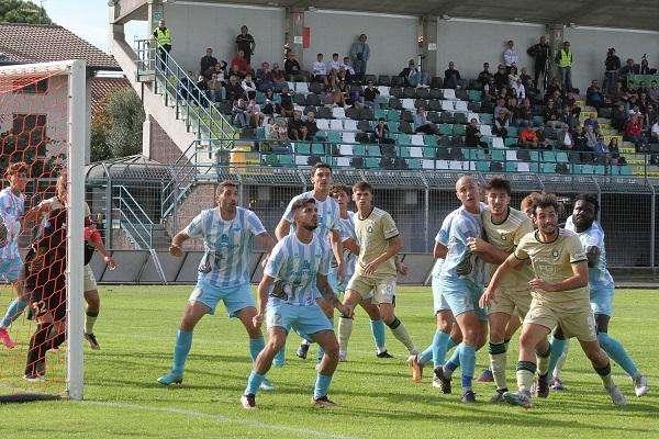 Una fase della gara
