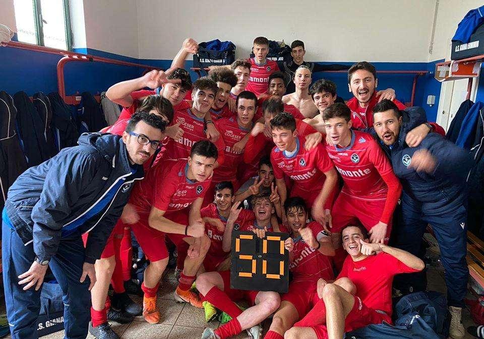 L'Under 16 festeggia il 5-0