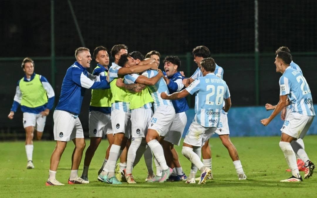 Esultanza al gol di Samele