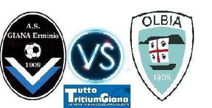 Giana-Olbia, le formazioni ufficiali  