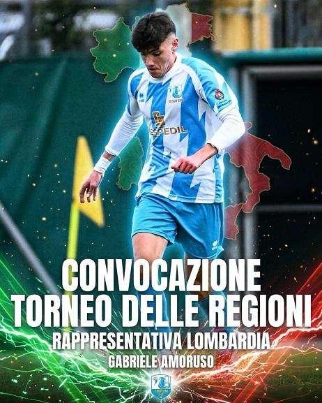 Tritium, Gabriele Amoruso con la Rappresentativa Lombardia U19 al Torneo delle Regioni