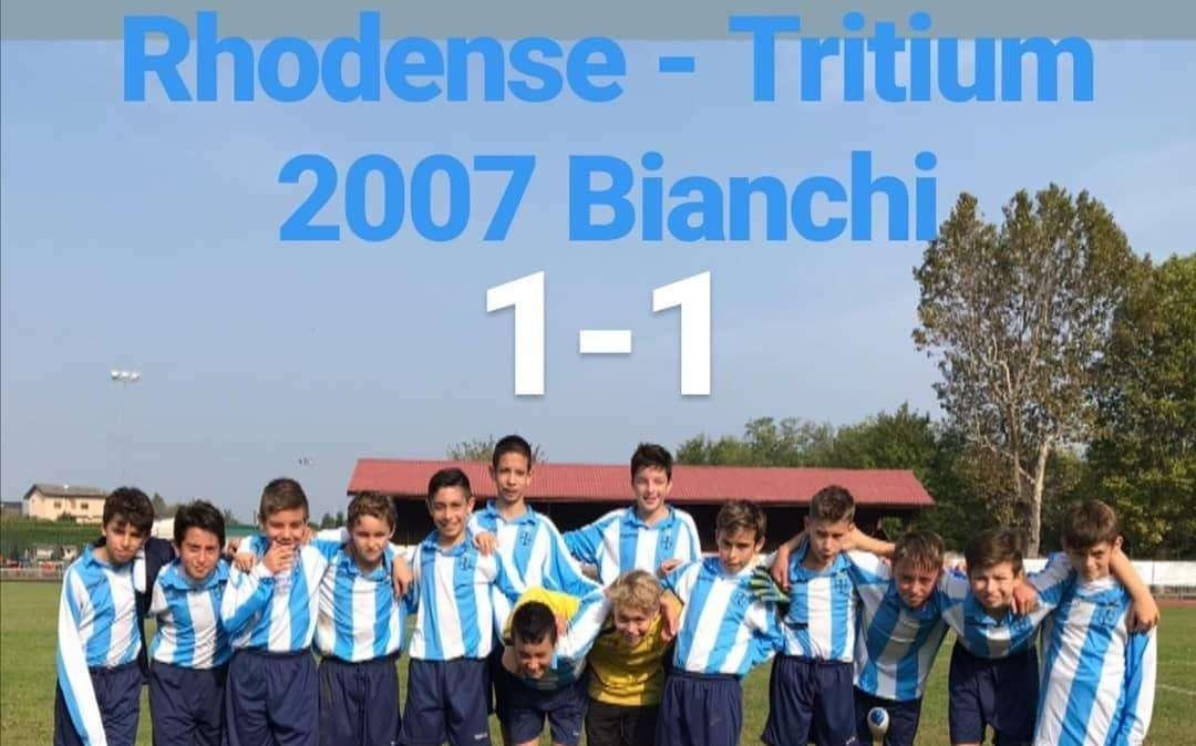 Giovanili Tritium, buon pareggio per gli Esordienti 2007