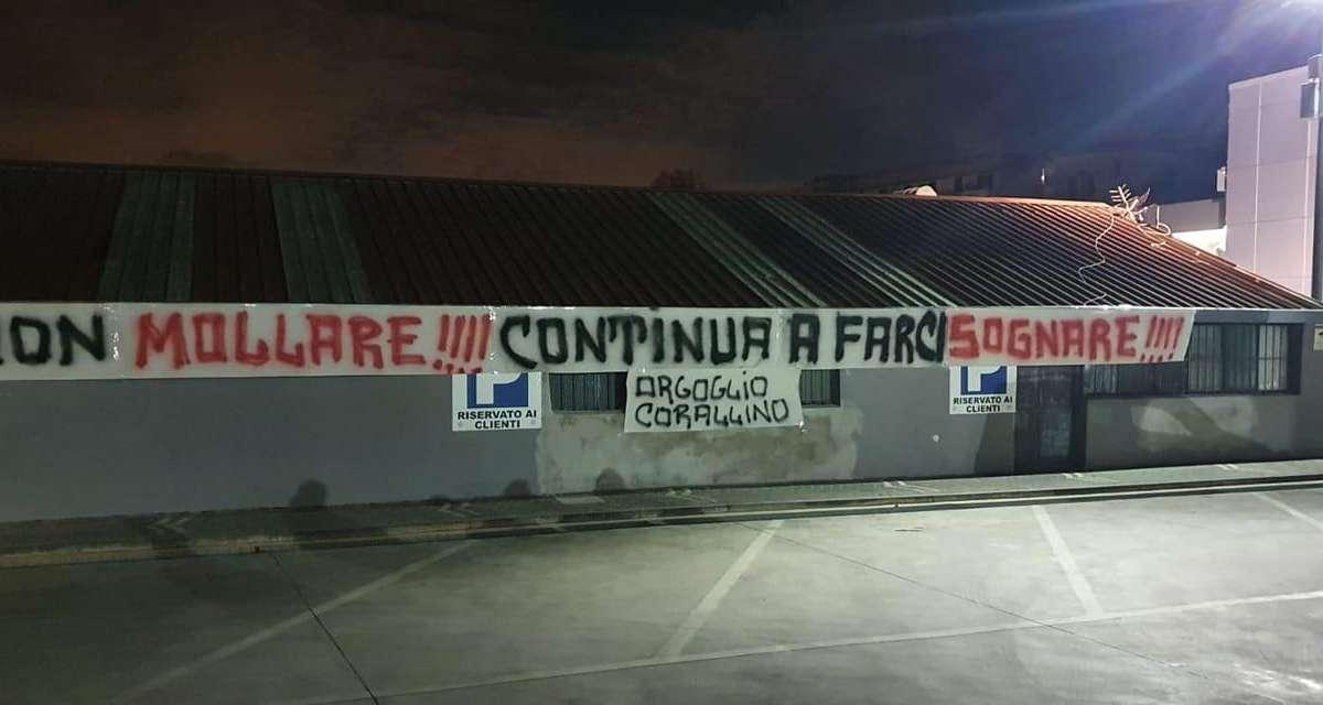 Turris, messaggio dei tifosi a Colantonio: "Non mollare, continua a farci sognare!"